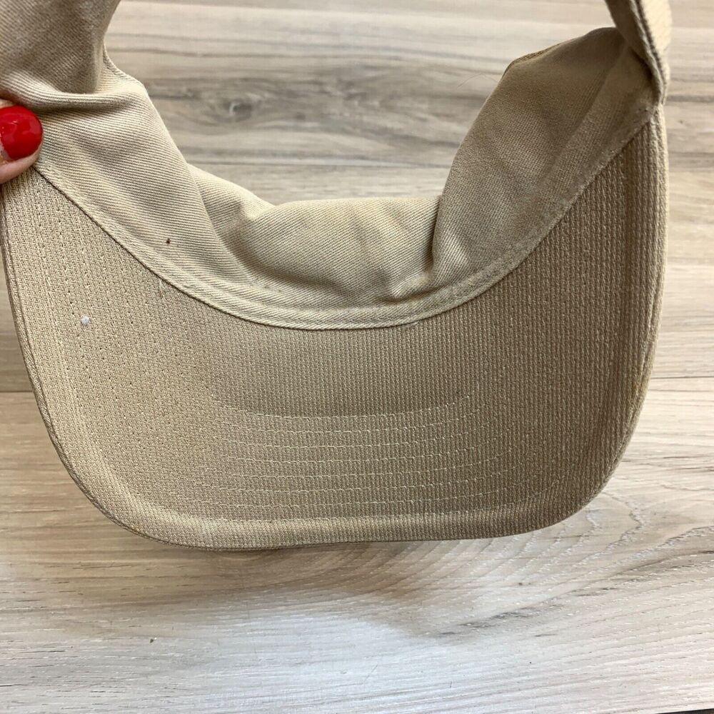 Nike Adult Unisex Golf Sport Visor Cap One Size Beige - Picture 9 of 9